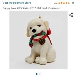 Puppy love #23 2013 hallmark ornament